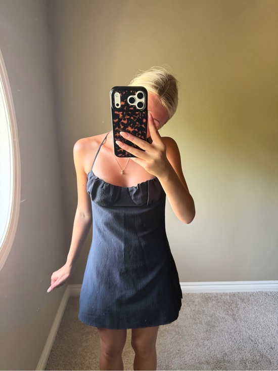 PrettyLittleThing Dresses & Skirts - Simple Black Halter Mini Dress from pretty little thing